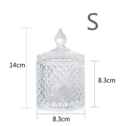 Nordic Crystal Glass Storage Tank by Faz