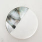 Grey Mother of Pearl Lavender Candle by Anaya