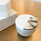 Grey Mother of Pearl Lavender Candle by Anaya
