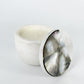 Grey Mother of Pearl Lavender Candle by Anaya