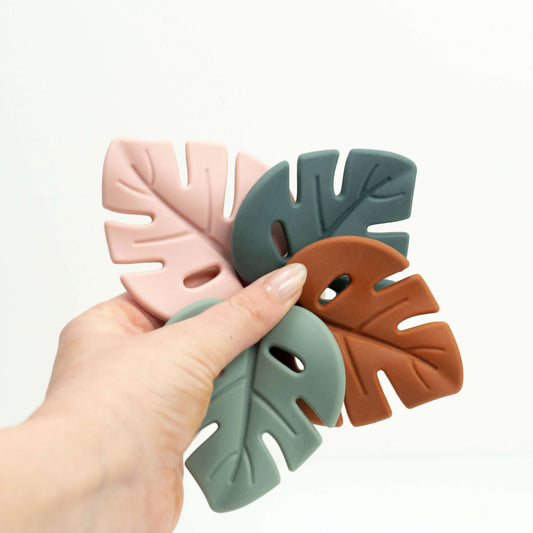 4-Pack Silicone Leaf Teethers by embé®