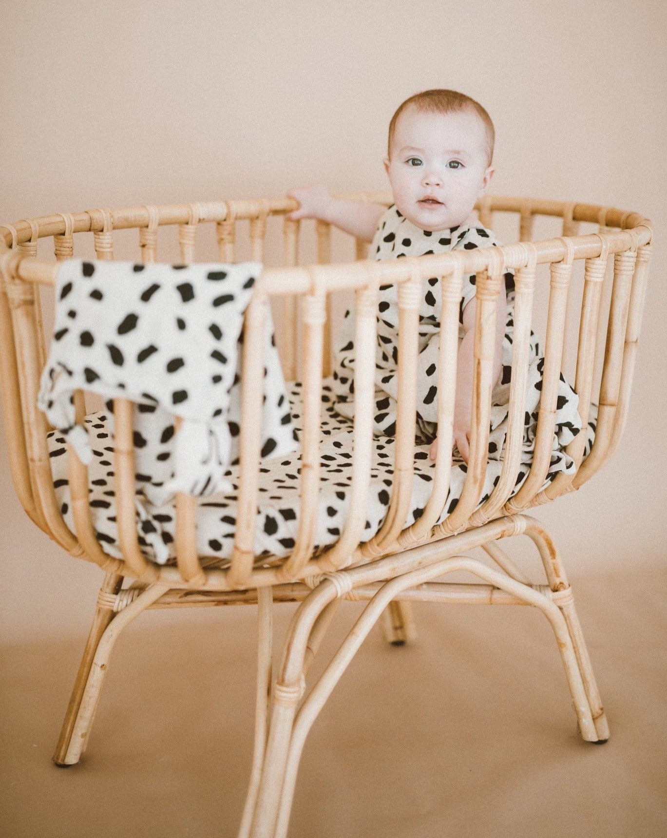 Leo Snuggle Blanket - Spots Dots by Bohemian Mama