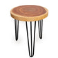 Rain Wood Round Accent Table by Andaluca Home