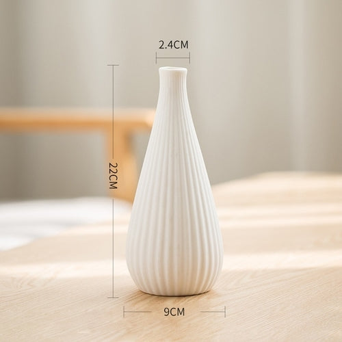Nordic Desk Flower Vase Home Decoration Ceramic by Faz