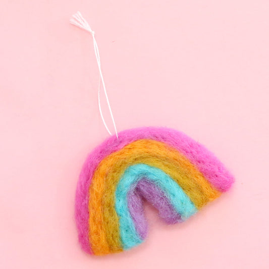 Felt Rainbow Ornament by Kailo Chic