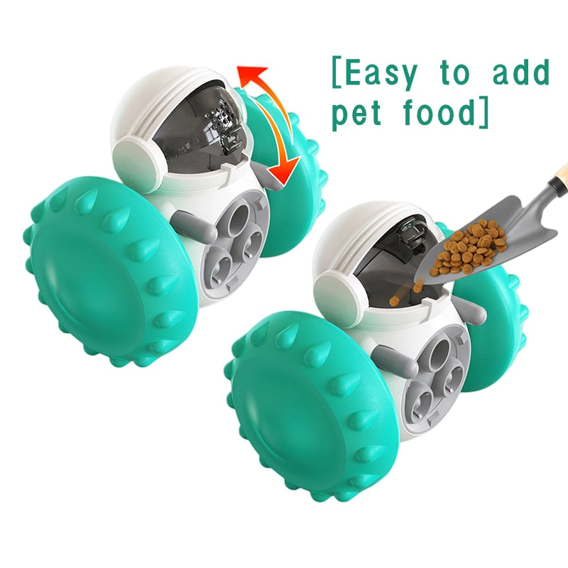 Pet Tumbler Treat Dispenser Interactive Toy by Dach Everywhere