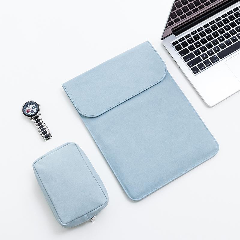 Vegan Leather Laptop Sleeve Set by Multitasky