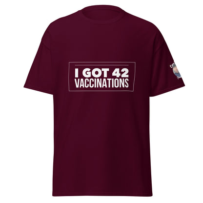 *42 Vaccinations* (Men's Classic Tee)