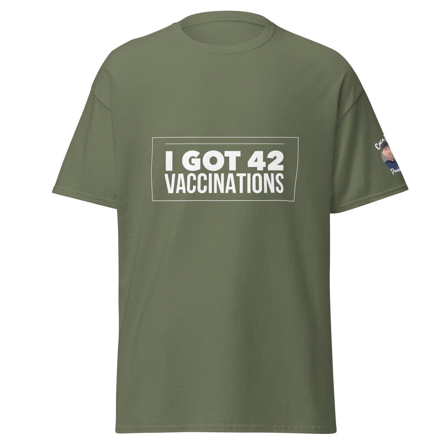 *42 Vaccinations* (Men's Classic Tee)