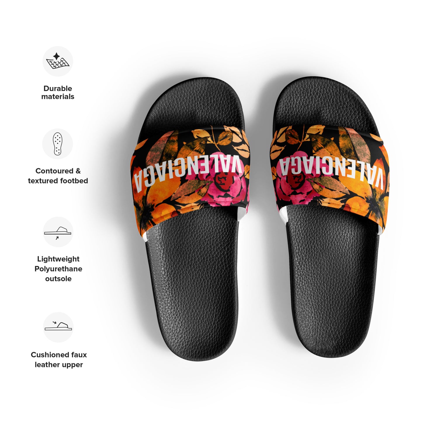 Signature Floral Men’s Slides