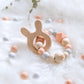Natural Wood Teether With Silicone Beads by Faz