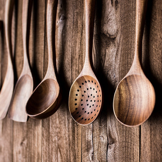 Eco-Friendly Wooden Cooking Utensils by Faz