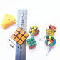 Rubix Cube Earrings by White Market