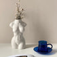 Handmade Nude Body Ceramic Vase by White Market