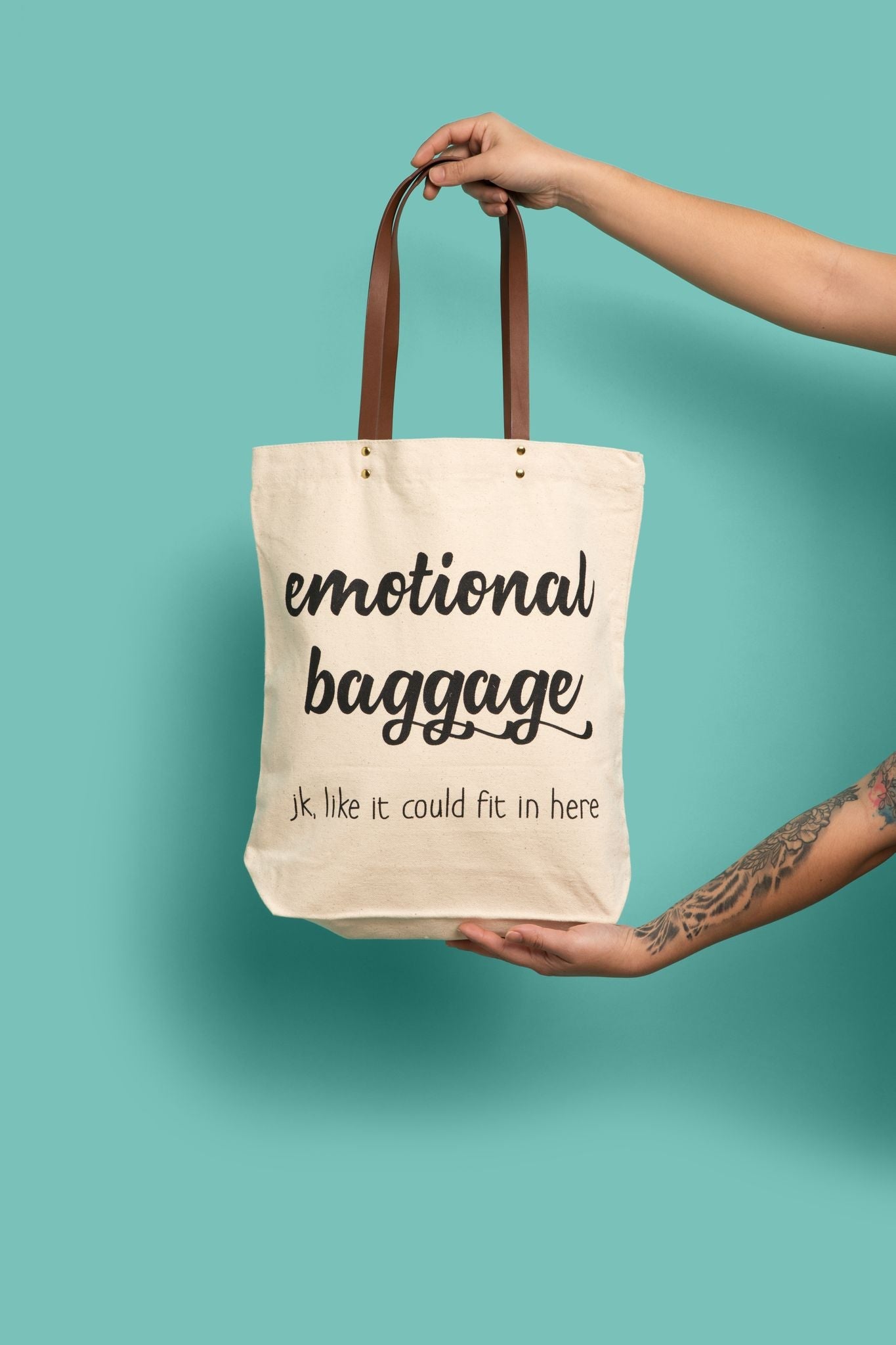 Emotional Baggage Tote Bag by Fun Club